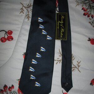 NWT  Nautical Flags Navy Rivetz of Boston